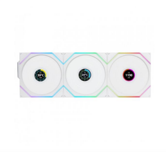 Lian Li UNI FAN TL WIRELESS LCD 3x120mm Beyaz Kasa Fanı