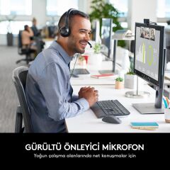 LOGITECH H390 MİKROFONLU KULAKLIK 981-000406