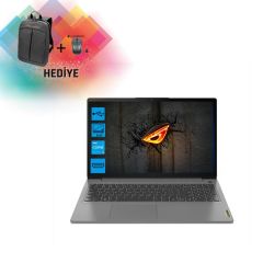 Lenovo Ideapad 3 Intel Core i5 1155G7 12GB 256GB SSD 82H8034ETXZ27 FreeDos FHD Taşınabilir Bilgisayar + Çanta & Mouse