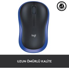 LOGITECH M185 NANO KABLOSUZ BLUE (910-002236)