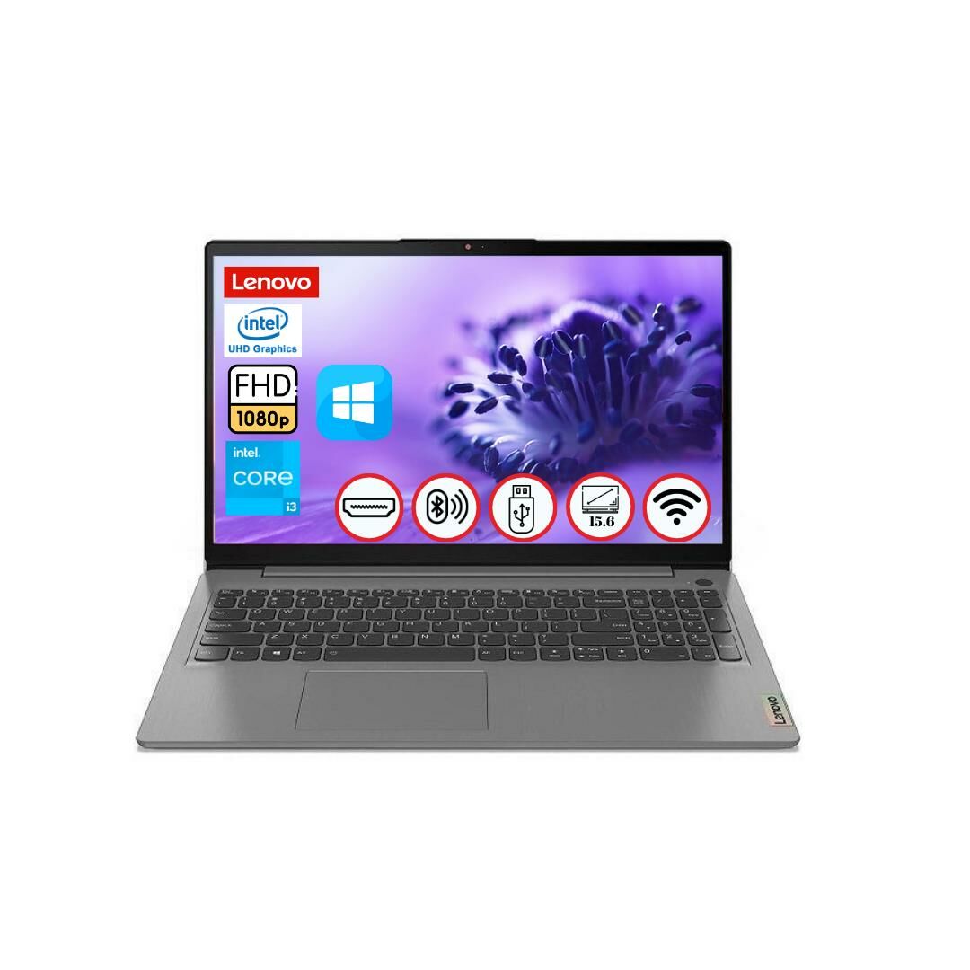 Lenovo Ideapad 3 Intel Core i3 1115G4 4GB 256GB SSD+1TB HDD 15.6'' FHD Windows10 Home Taşınabilir Bilgisayar 82H803G2TX052