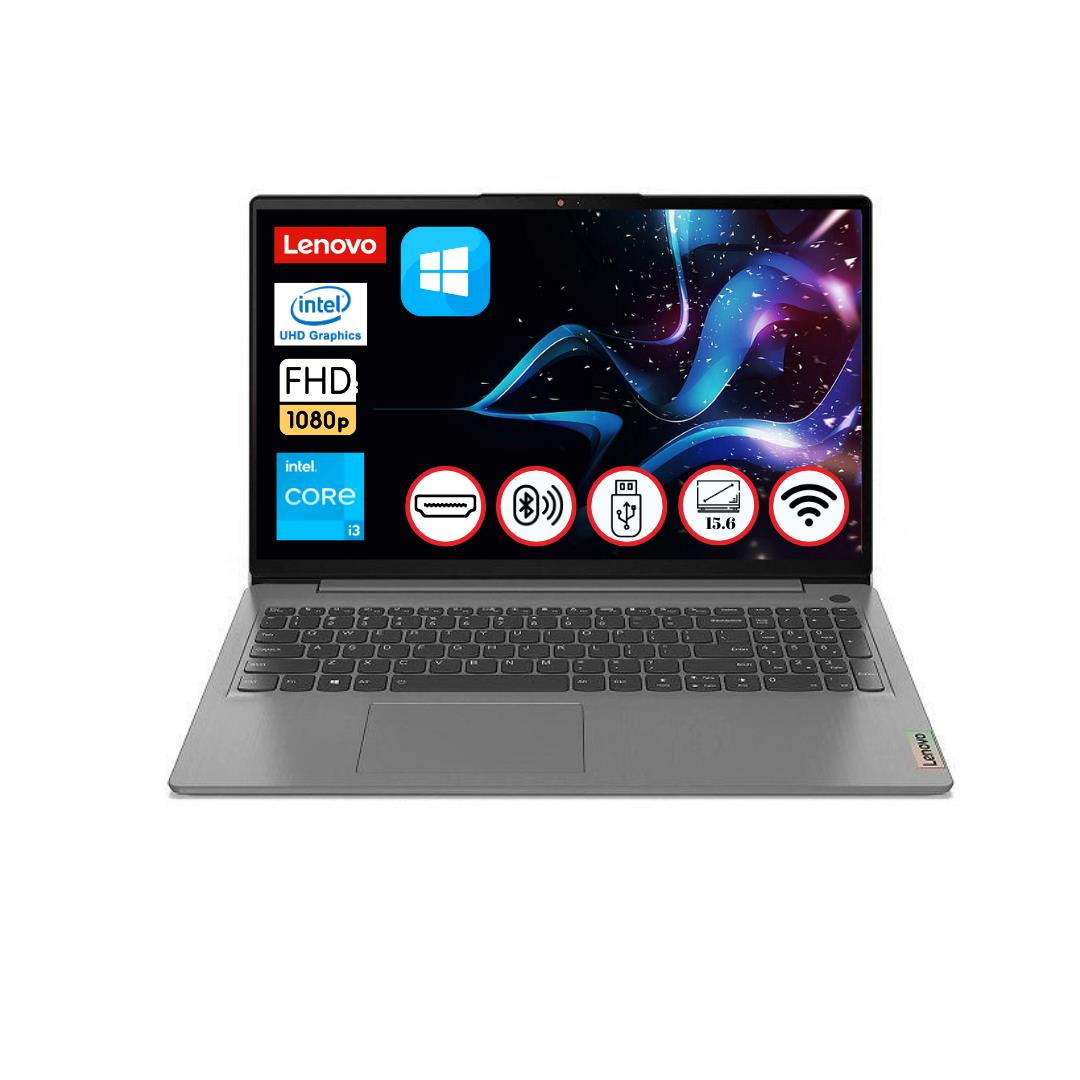 Lenovo Ideapad 3 Intel Core i3 1115G4 4GB 128GB SSD 15.6'' FHD Windows10 Pro Taşınabilir Bilgisayar 82H803G2TX064