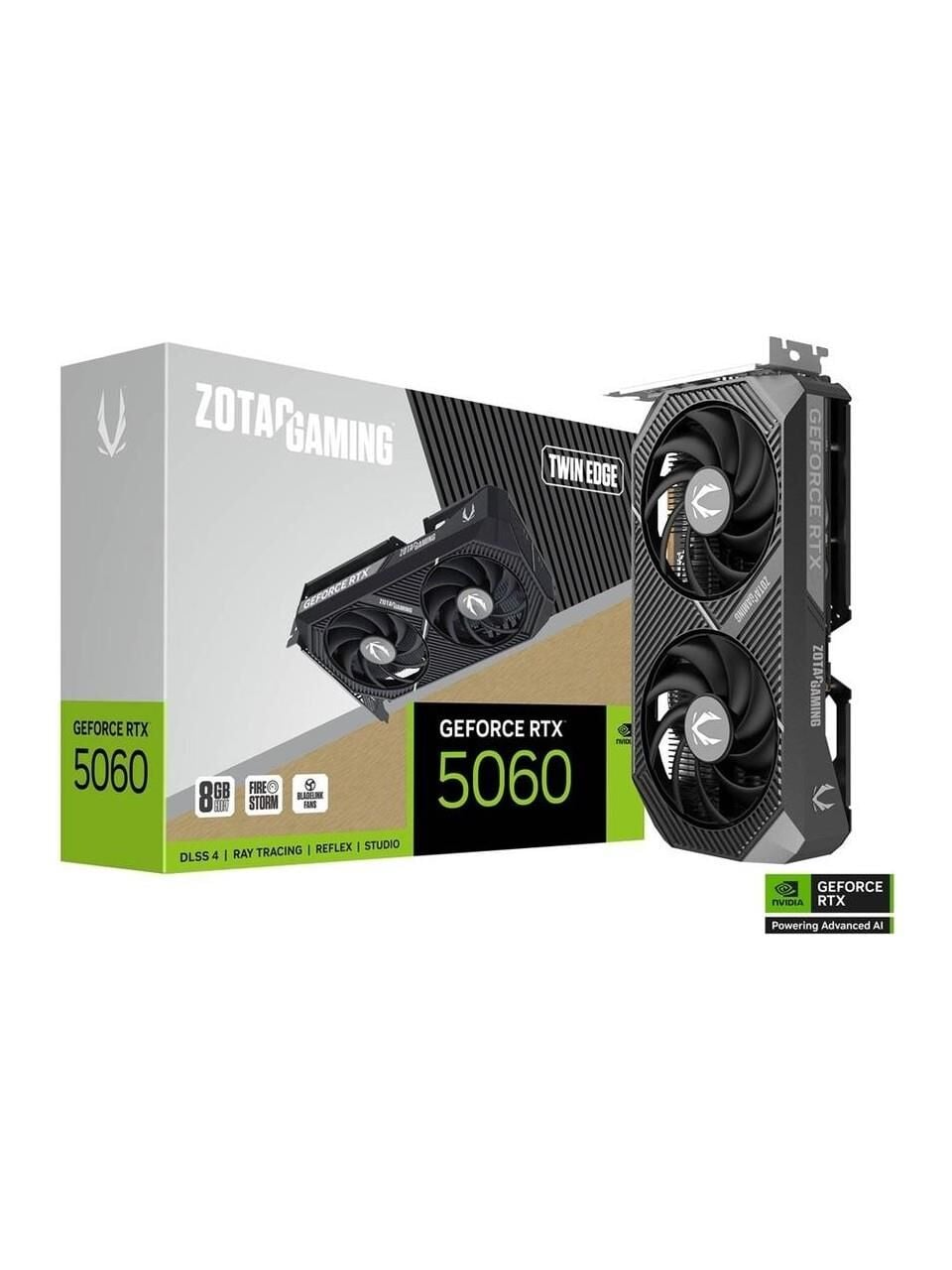 ZOTAC RTX5060 8GB GDDR7 128BIT 3xDP/HDMI (GEFORCE RTX 5060 GAMING TWIN EDGE)