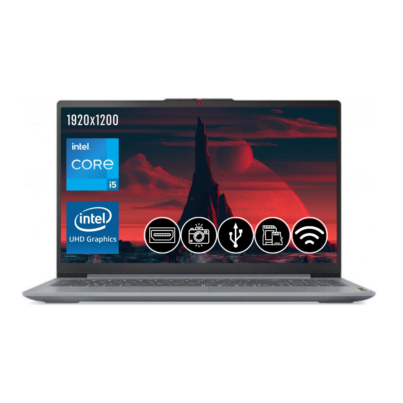 Lenovo Ideapad Slım 3  I5-12450H 8GB 256GB M.2 SSD 83ES0033TR ATL1 16'' Fdos Taşınabilir Bilgisayar