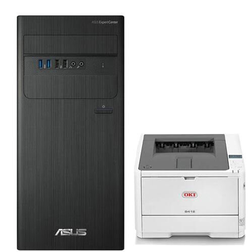 Asus D500TD-i71270016512DSA46 lntel core İ7-12700 8GB 512GB SSD Windows 11 Pro  Masaüstü Bilgisayar+yazıcı