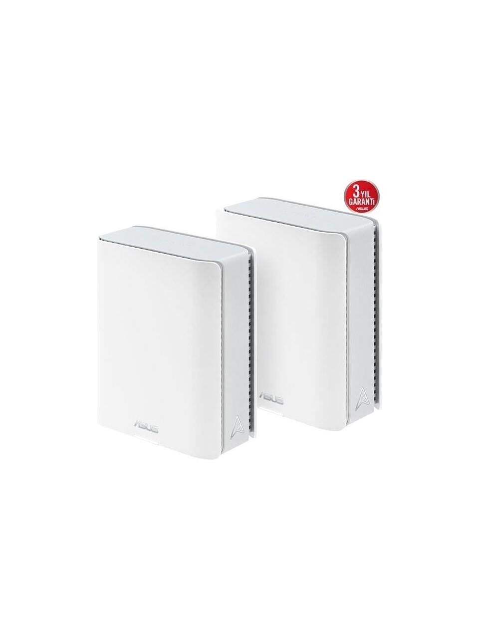 ASUS BT10 (W-2-PK) ZENWIFI7 MESH SYSTEM ACCESS POİNT 2-li paket beyaz