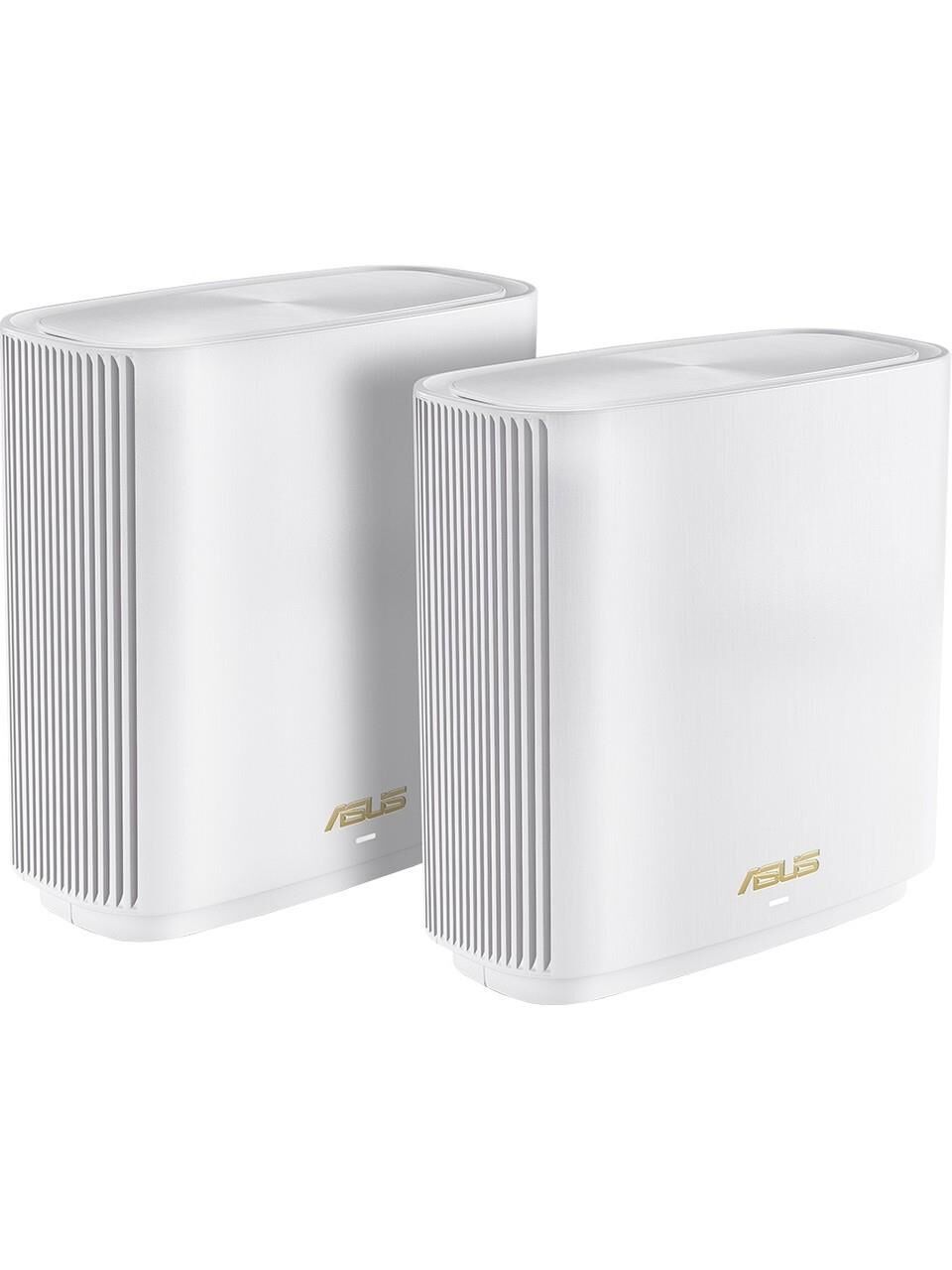 Asus ZenWifi XT8 Wifi6 Gaming Ai Mesh AiProtectionPro Torrent Bulut Dlna Kablosuz Ağ Dağıtım Mesh Sistemi(Beyaz İkili Paket)
