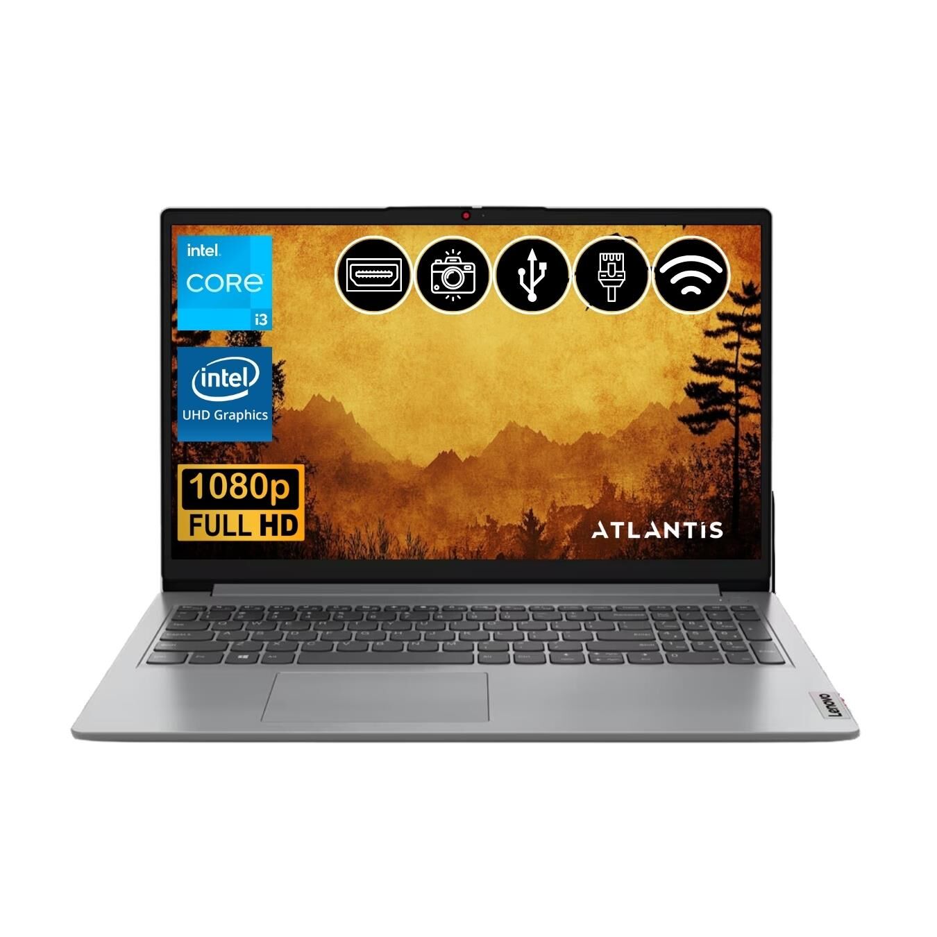 Lenovo IdeaPad 1 15IAU7  İ3-1215U  16GB 512GB M.2 SSD 82QD00H0TXATL6 15.6'' Freedos Taşınabilir Bilgisayar