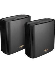Asus ZenWifi XT8 Wifi6 Gaming Ai Mesh AiProtectionPro Torrent Bulut Dlna Kablosuz Ağ Dağıtım Mesh Sistemi(Siyah İkili Paket)