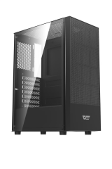 AIGO DS900 Siyah GP-750W 80+ Non-Modular Bronze (4 Adet*DM20 Fan) Argb Mid Tower Boş Oyuncu Kasası