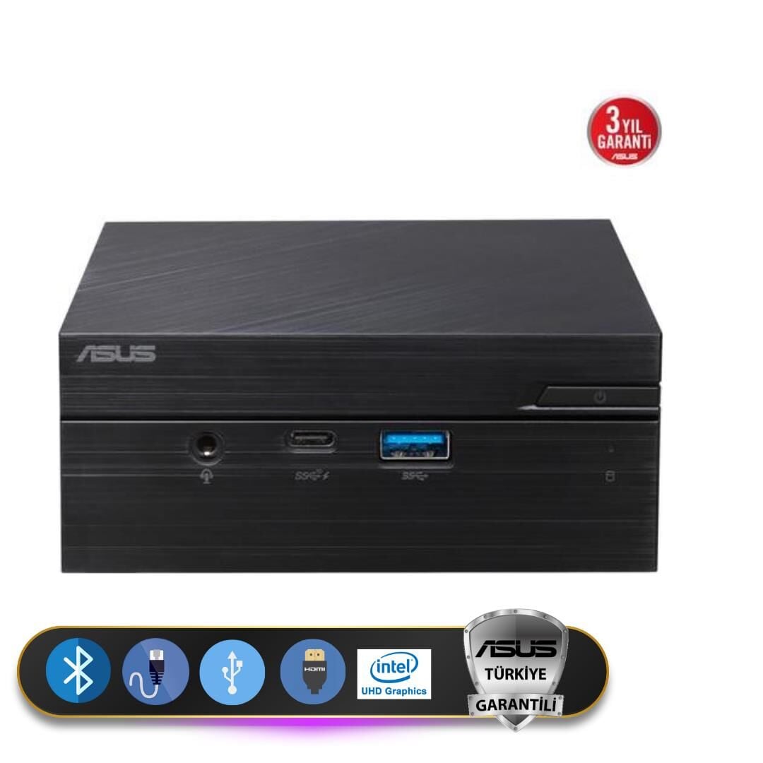 Asus Pentium Silver N6000 4GB 512GB M.2 SSD PN41-BBP131MVS1 ATL27 W11Pro Barebone Mini PC