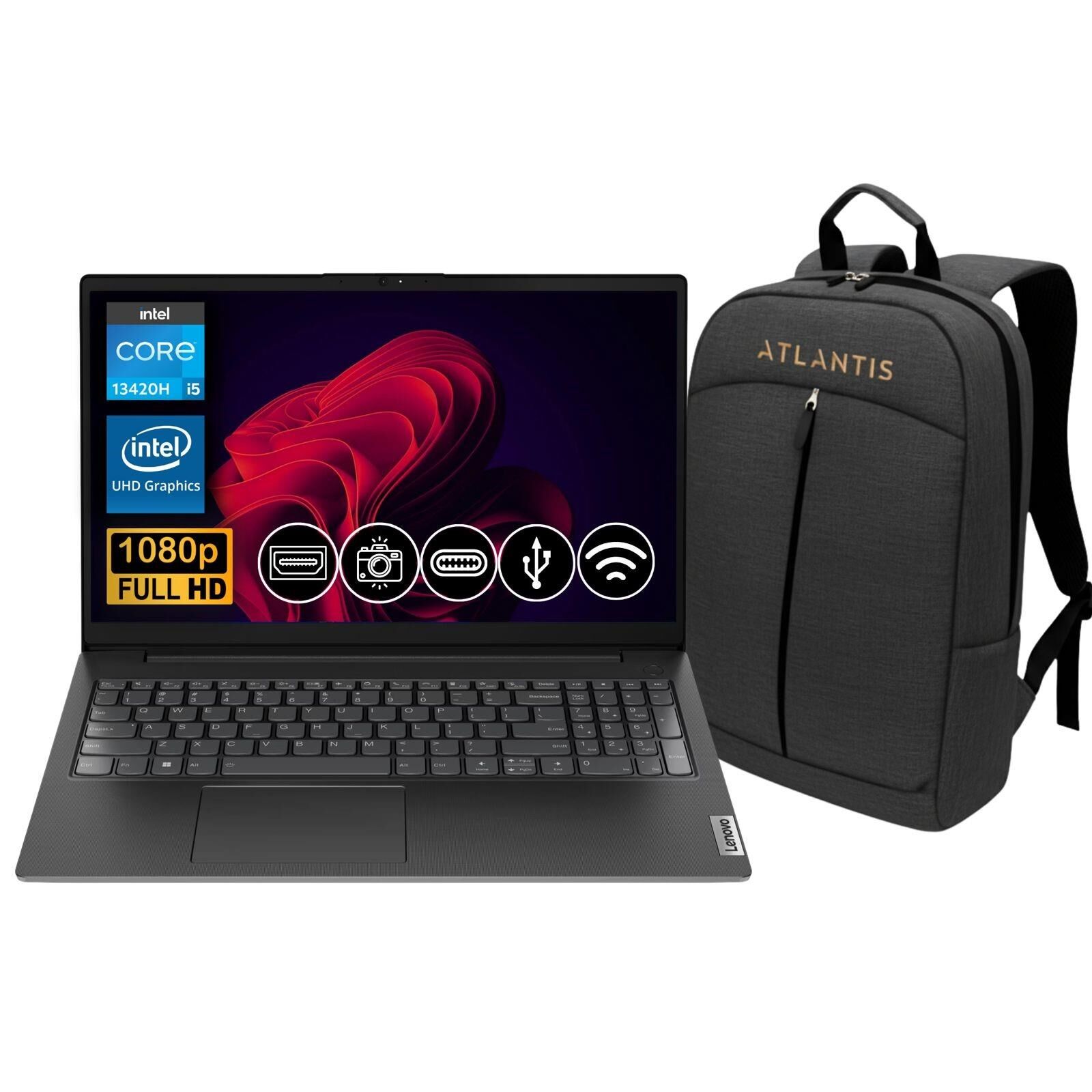 Lenovo V15 G4 IRU i5-13420H 40GB 512GB SSD FreeDos 15.6'' Notebook 83A100NSTX ATL21 + Çanta Hediye