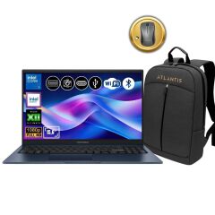 Asus Vivobook 15 X1504VA-BQ4101 ATL26 Intel Core 5 120U 8GB Ram 1TB SSD Freedos 15.6'' Notebook + Çanta&Mouse