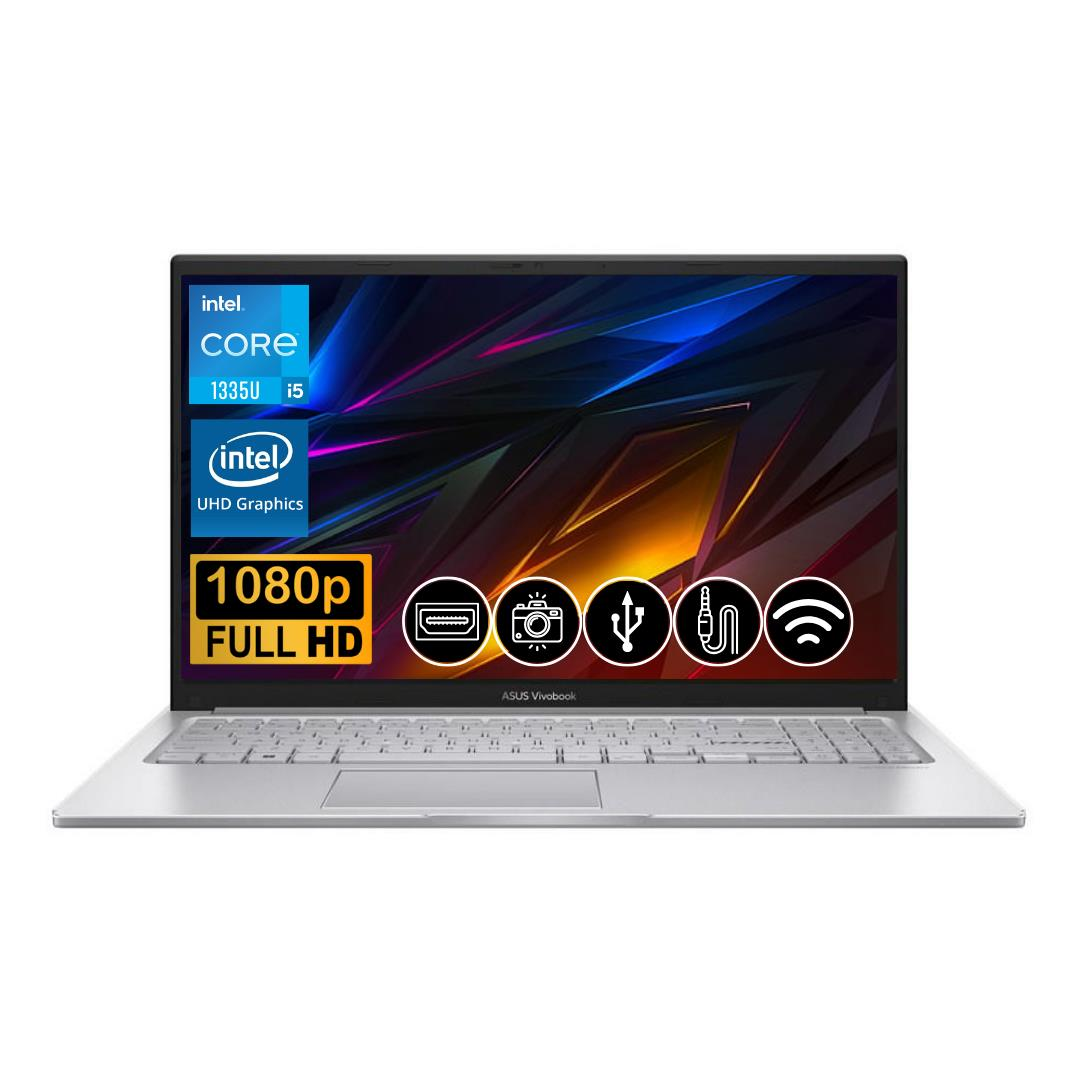 Asus Vivobook I5-1335U 8GB 1TB M.2 SSD X1504VA-NJ1424  ATL2 15.6'' Fdos Taşınabilir Bilgisayar