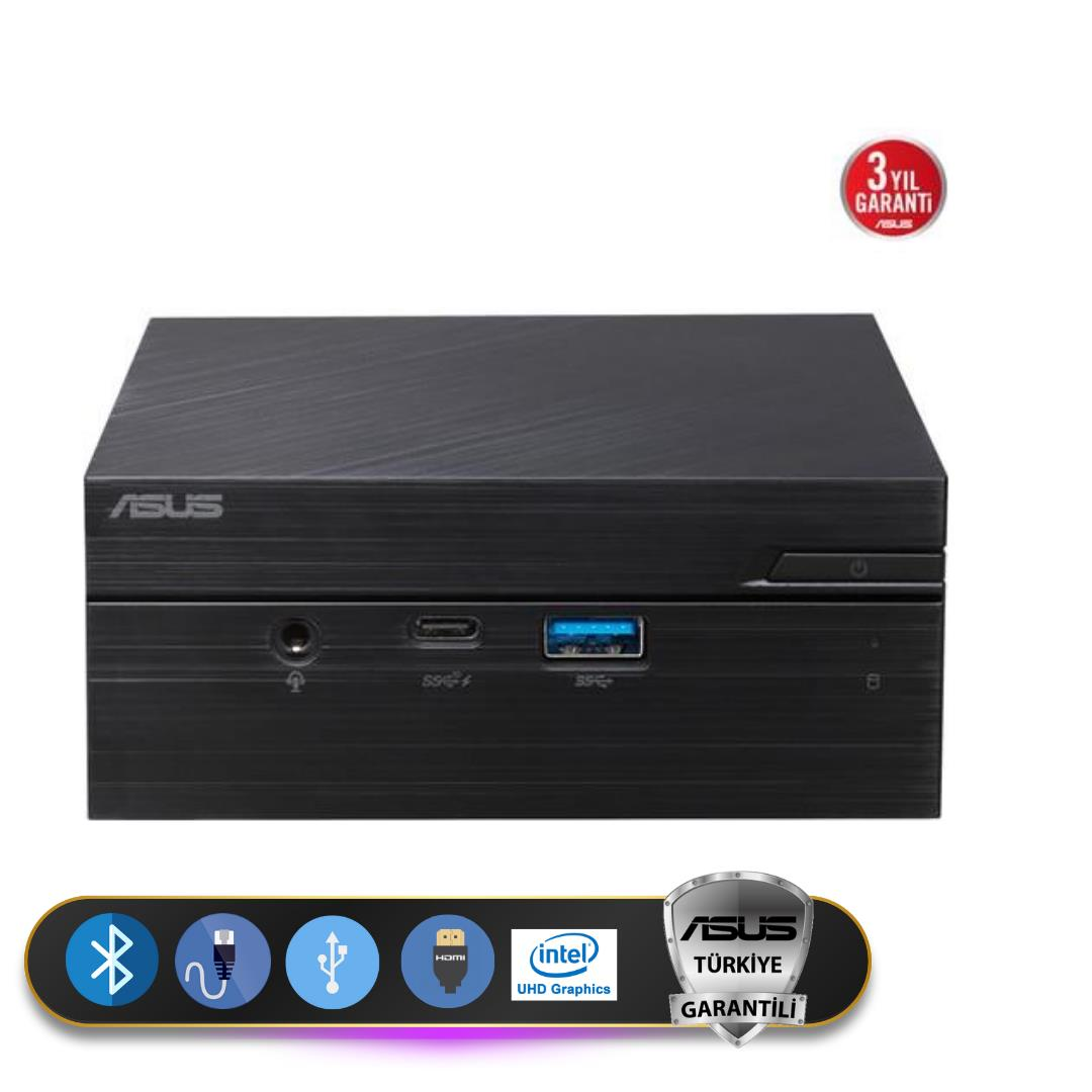 Asus Pentium Silver N6000 4GB 128GB M.2 SSD PN41-BBP131MVS1 ATL1 FreeDOS Barebone Mini PC