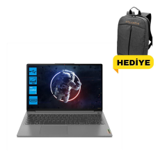 Lenovo Ideapad 3 Intel Core i5 1155G7 8GB 256GB SSD + 500 GB HDD 82H8034ETXZ112 FreeDos FHD Taşınabilir Bilgisayar + Çanta