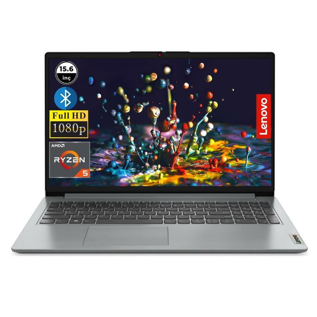 Lenovo AMD Ryzen 5 5500U 16GB 256GB M.2 SSD 82R400KUTX ATL20 W11pro 15.6'' Taşınabilir Bilgisayar