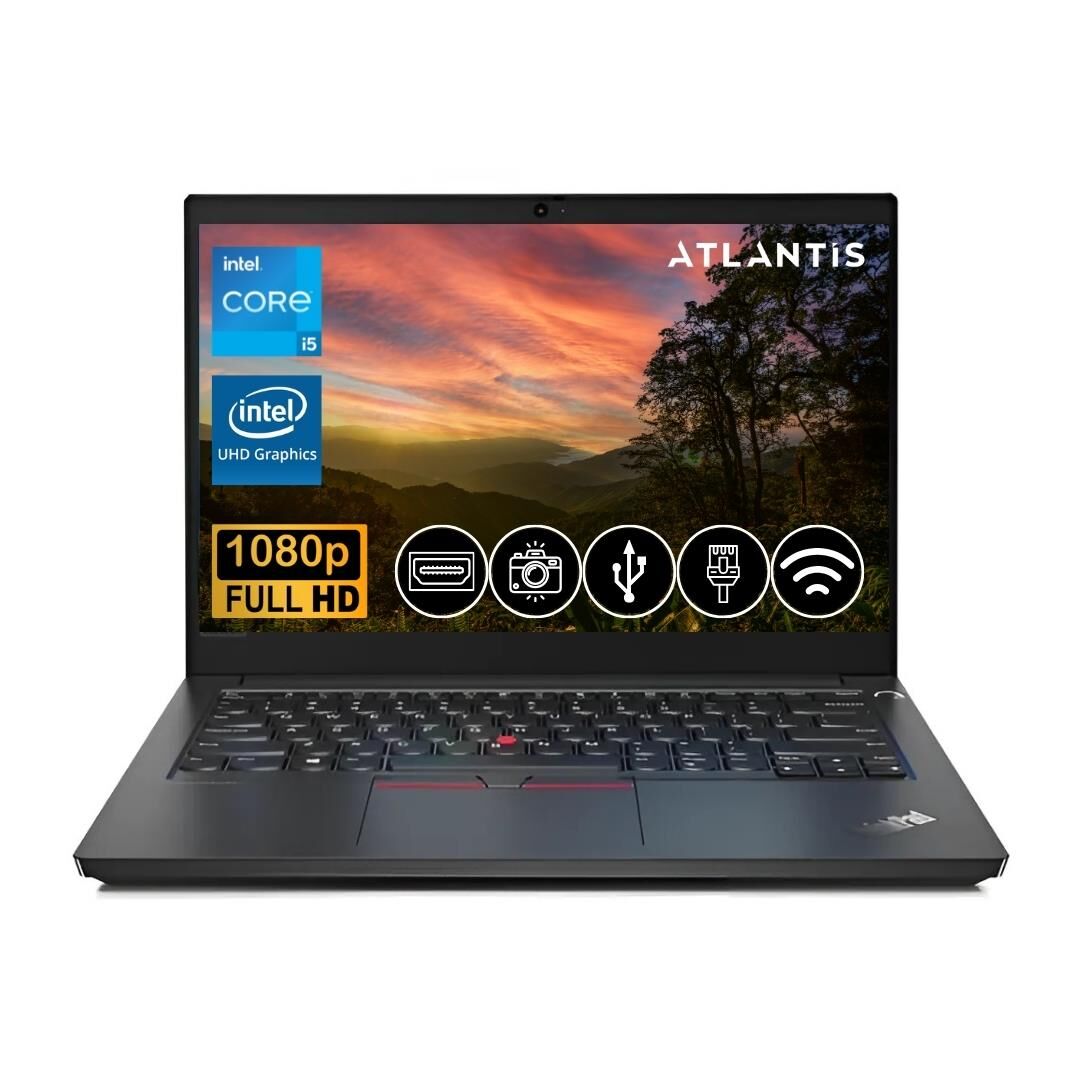 Lenovo ThinkPad E14 i5-1335U  8GB 1TB M.2 SSD 21JK0003TX ATL2  14'' Fdos Dizüstü Bilgisayar