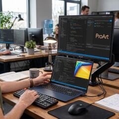 Asus Vivobook 15 X1504VA-BQ4101 ATL25 Intel Core 5 120U 8GB Ram 512GB SSD Freedos 15.6'' Notebook + Çanta&Mouse