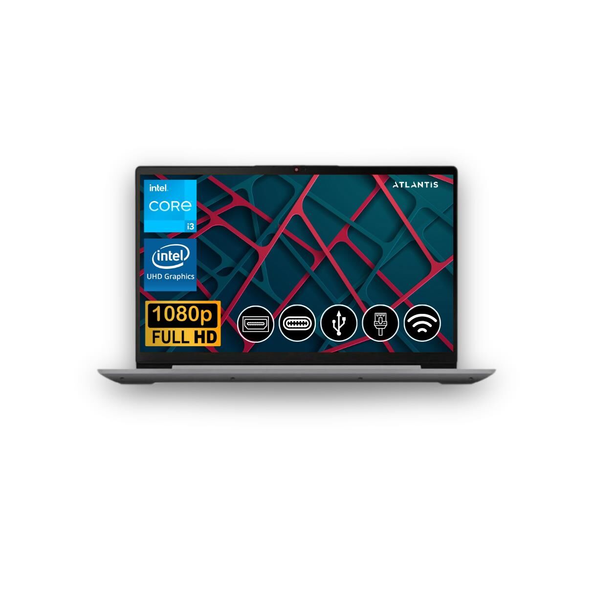 Lenovo Ideapad3  I3-1215U 24GB 128GB M.2 SSD 82RK011BTX ATL8  15.6'' Fdos Dizüstü Bilgisayar