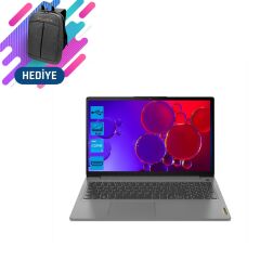 Lenovo Ideapad 3 Intel Core i5 1155G7 12GB 512GB SSD 82H8034ETXZ52 FHD Win10 Pro Taşınabilir Bilgisayar + Çanta