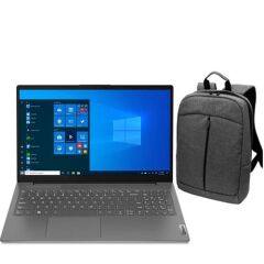 Lenovo V15 Gen2 ITL Intel Core i5-1135G7 8GB 256GB SSD 2GB MX350 Windows 10 Pro 15.6'' FHD Taşınabilir Bilgisayar 82KB00HWTXZ18+Çanta