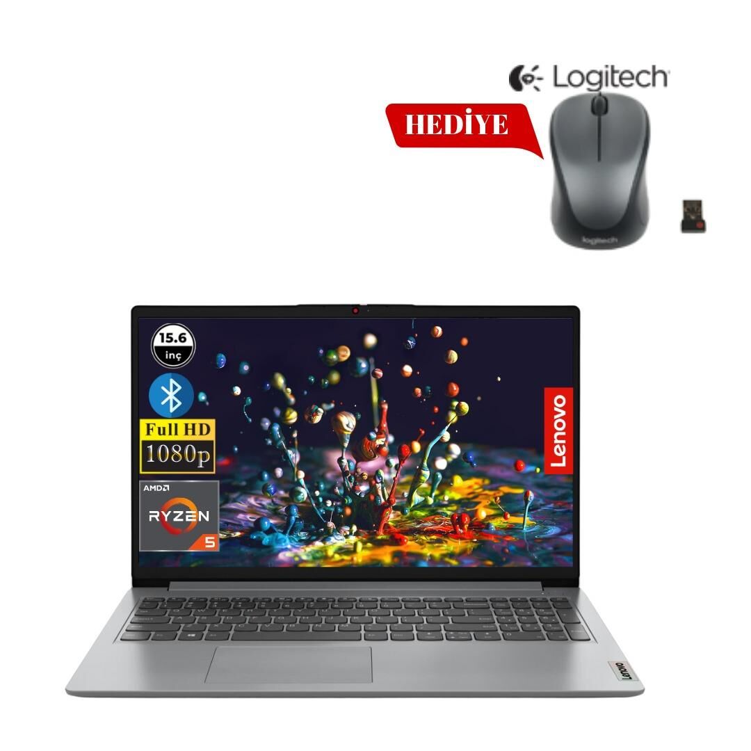 Lenovo AMD Ryzen 5 5500U 40GB 1TB M.2 SSD 82R400KUTX ATL54 W11pro 15.6'' Notebook+Mouse