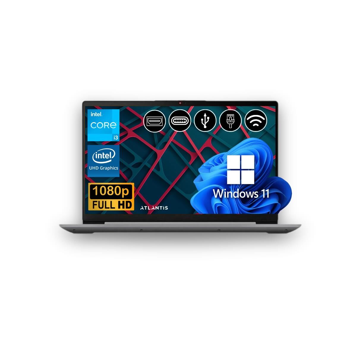 Lenovo Ideapad3  I3-1215U 16GB 512GB M.2 SSD 82RK011BTX ATL22  15.6'' W11Pro Dizüstü Bilgisayar