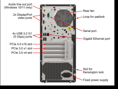 LENOVO 7D8J100GEA ST50v2 E-2324G 1x16GB 2x960GB SSD NODVD 500W+ SRV2022 ESSNTIAL