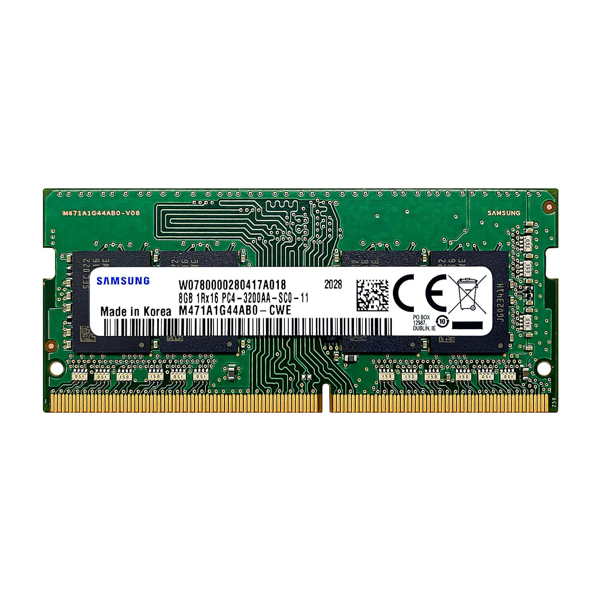 Samsung M471A1G44CB0-CWE 8gb Ddr4 3200MHZ CL22 Notebook Bellek