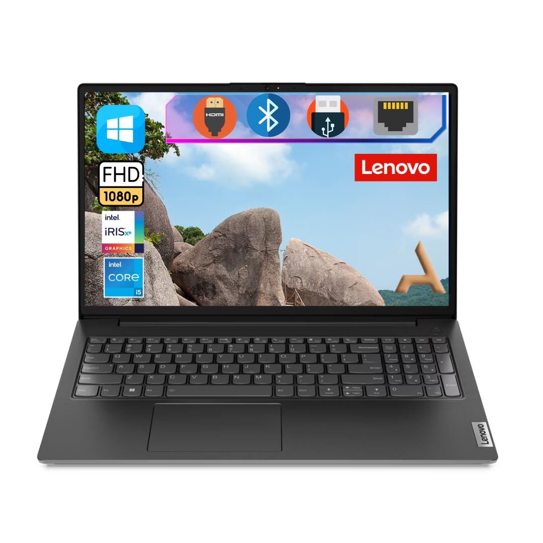 Lenovo V15 G3 I5-1235U 12GB 256GB SSD+500GB HDD W10Pro 15.6'' FHD Notebook 82TT00A5TX0079