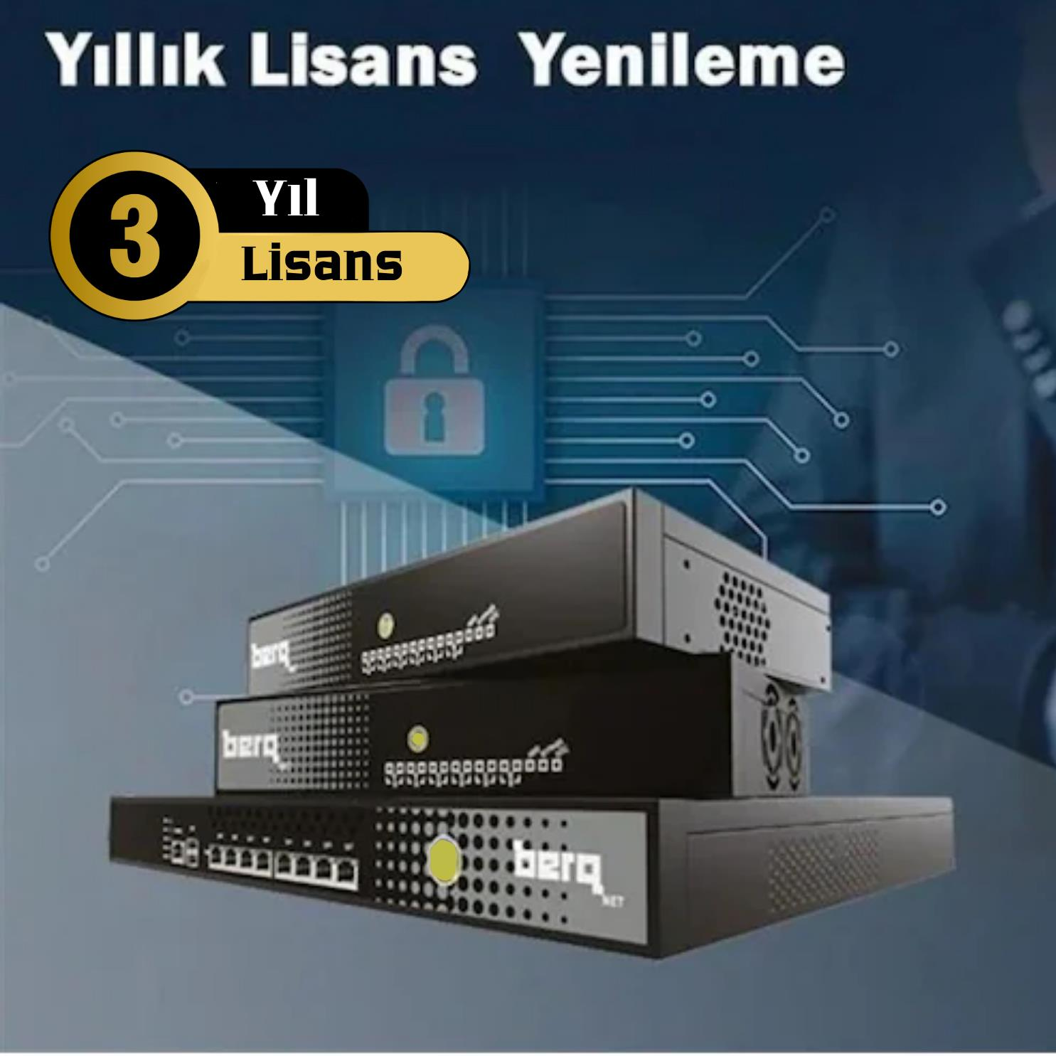 Berqnet Bq100s Donanım Utm Cihazı  Fırewall 3 Yıllık Lisans Hediyeli