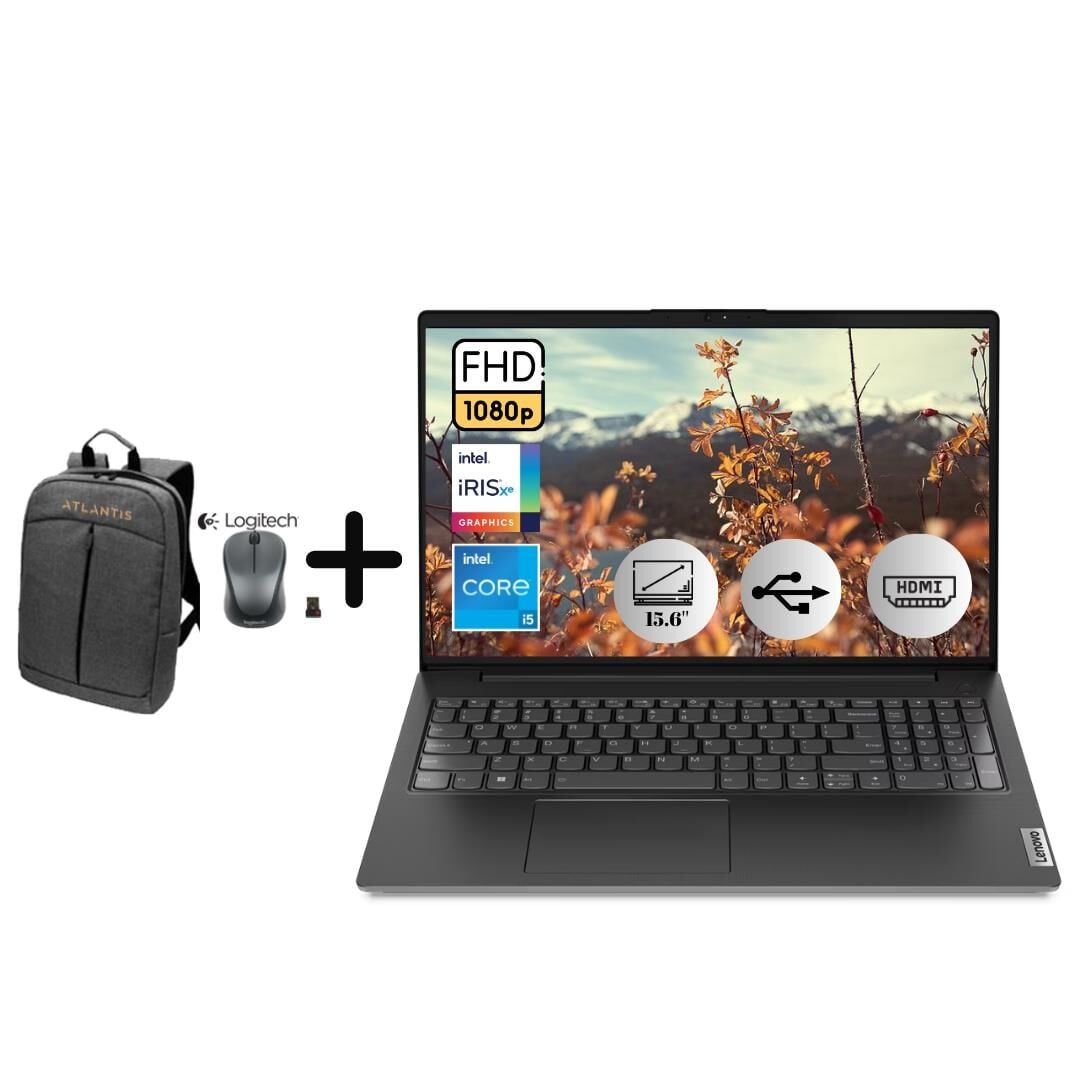 Lenovo V15 G3 I5-1235U 24 GB 1TB SSD 15.6'' 82TT00A6TXZ35 FreeDos FHD Dizüstü Bilgisayar + Çanta & Mouse