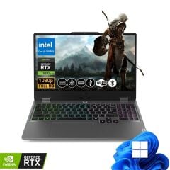 Lenovo LOQ Gaming Notebook i5-12600HX 16GB RAM 512GB SSD RTX3050 6GB 15.6'' FHD 144Hz IPS Win11Pro 83GS00P8TR ATL108 +Mouse