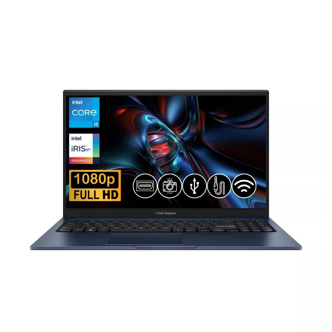 Asus Vivobook 15  i5-1334U 40GB 256 GB M.2 SSD X1504VA-NJ2405 ATL16 15.6'' Fdos Taşınabilir Bilgisayar