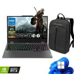 Lenovo LOQ Gaming Notebook i5-12600HX 48GB RAM 1TB SSD RTX3050 6GB 15.6'' FHD 144Hz IPS Win11Pro 83GS00P8TR ATL142 +Çanta