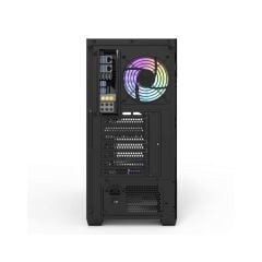 AIGO DS900 AT-750W 80+ Bronze USB3.0 Type-C 4×12CM Fan Temperli Cam Siyah ATX Kasa