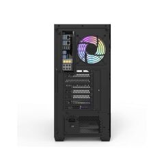 AIGO DS900 AT-750W 80+ Bronze USB3.0 Type-C 4×12CM Fan Temperli Cam Siyah ATX Kasa
