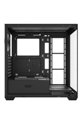 AIGO DS900 AT-750W 80+ Bronze USB3.0 Type-C 4×12CM Fan Temperli Cam Siyah ATX Kasa