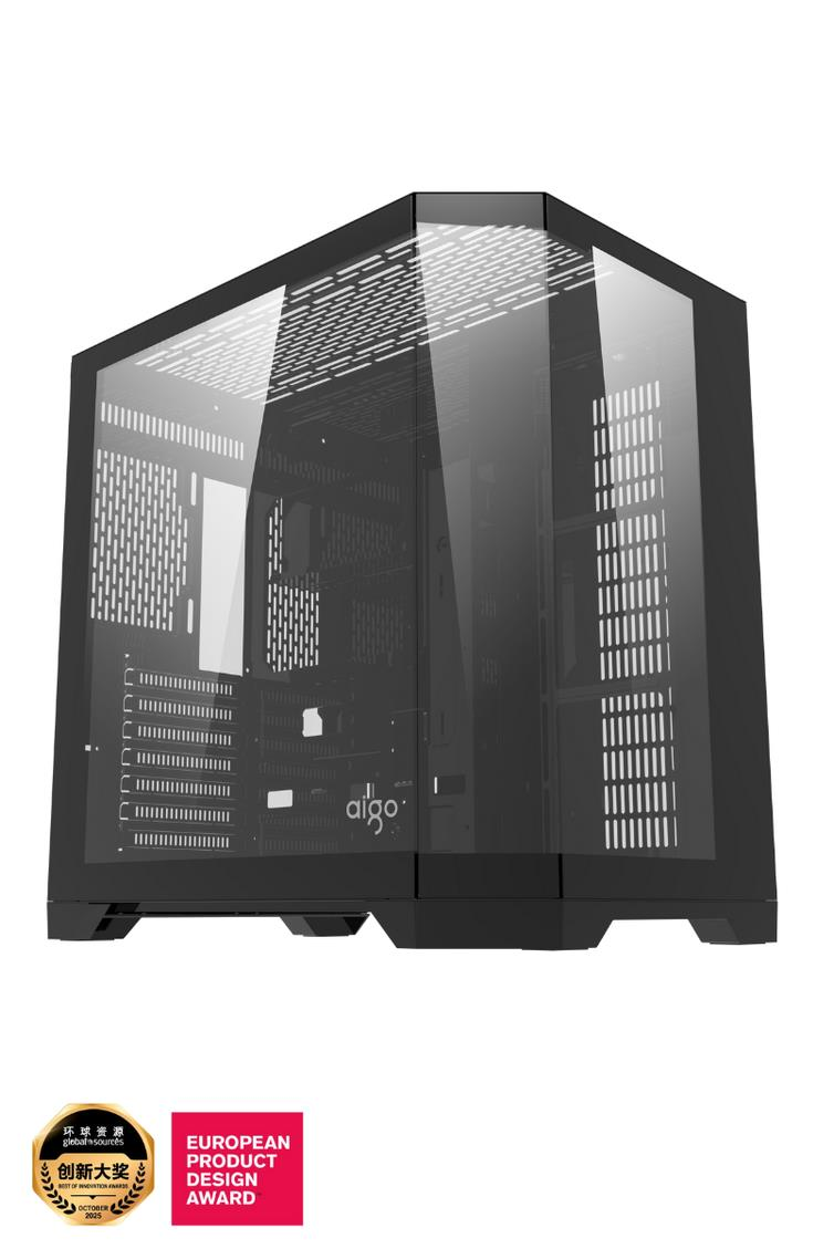 AIGO FT418 Pro AT-750W 80+ Bronze USB3.0 4×12CM Fan Siyah ATX Kasa