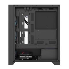 AIGO DRX70 Mesh AT-750W 80+ Bronze USB3.0 Type-C 4×12CM Fan Temperli Cam Siyah ATX Kasa