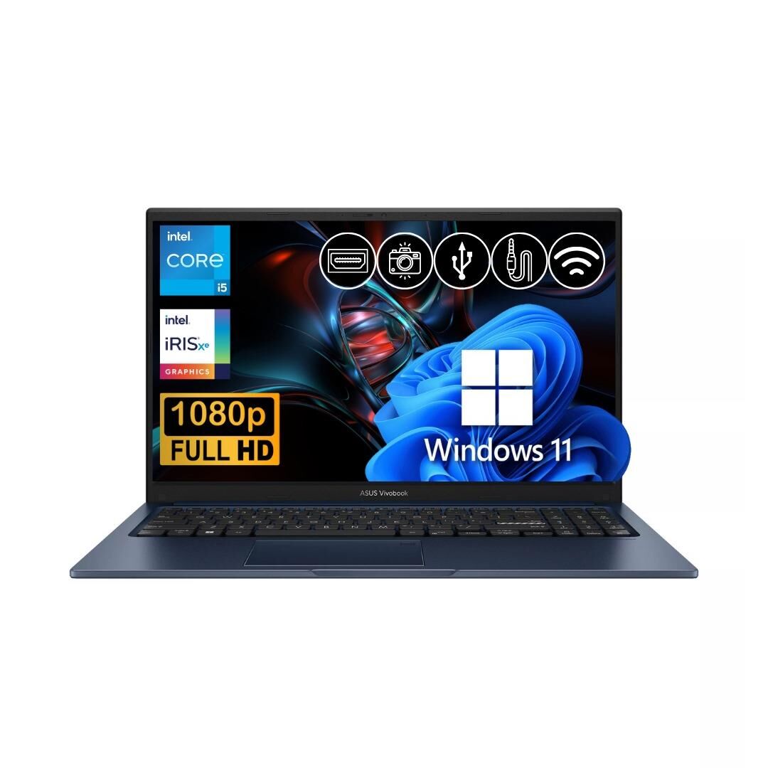 Asus Vivobook 15  i5-1334U 40GB 1TB M.2 SSD X1504VA-NJ2405 ATL38 15.6'' W11Pro Taşınabilir Bilgisayar