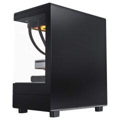 AIGO DB330M USB3.0 3×12CM Fan Temperli Cam Siyah mATX Kasa (PSU Yok)