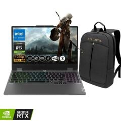 Lenovo LOQ Gaming Notebook i5-12600HX 48GB RAM 512GB SSD RTX3050 6GB 15.6'' FHD 144Hz IPS FreeDOS 83GS00P8TR ATL78 +Çanta
