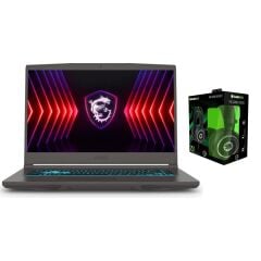 MSI THIN 15   İ7 12650H 16GB 512GB M.2 SSD B12UC-1479XTR ATL2 15.6'' W11Pro Oyuncu  Bilgisayar + Gamemax Kulaklığı