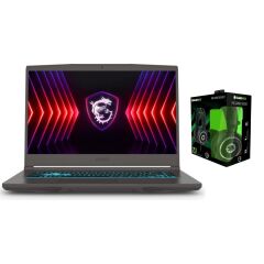 MSI THIN 15   İ7 12650H 16GB 512GB M.2 SSD B12UC-1479XTR ATL2 15.6'' W11Pro Oyuncu  Bilgisayar + Gamemax Kulaklığı