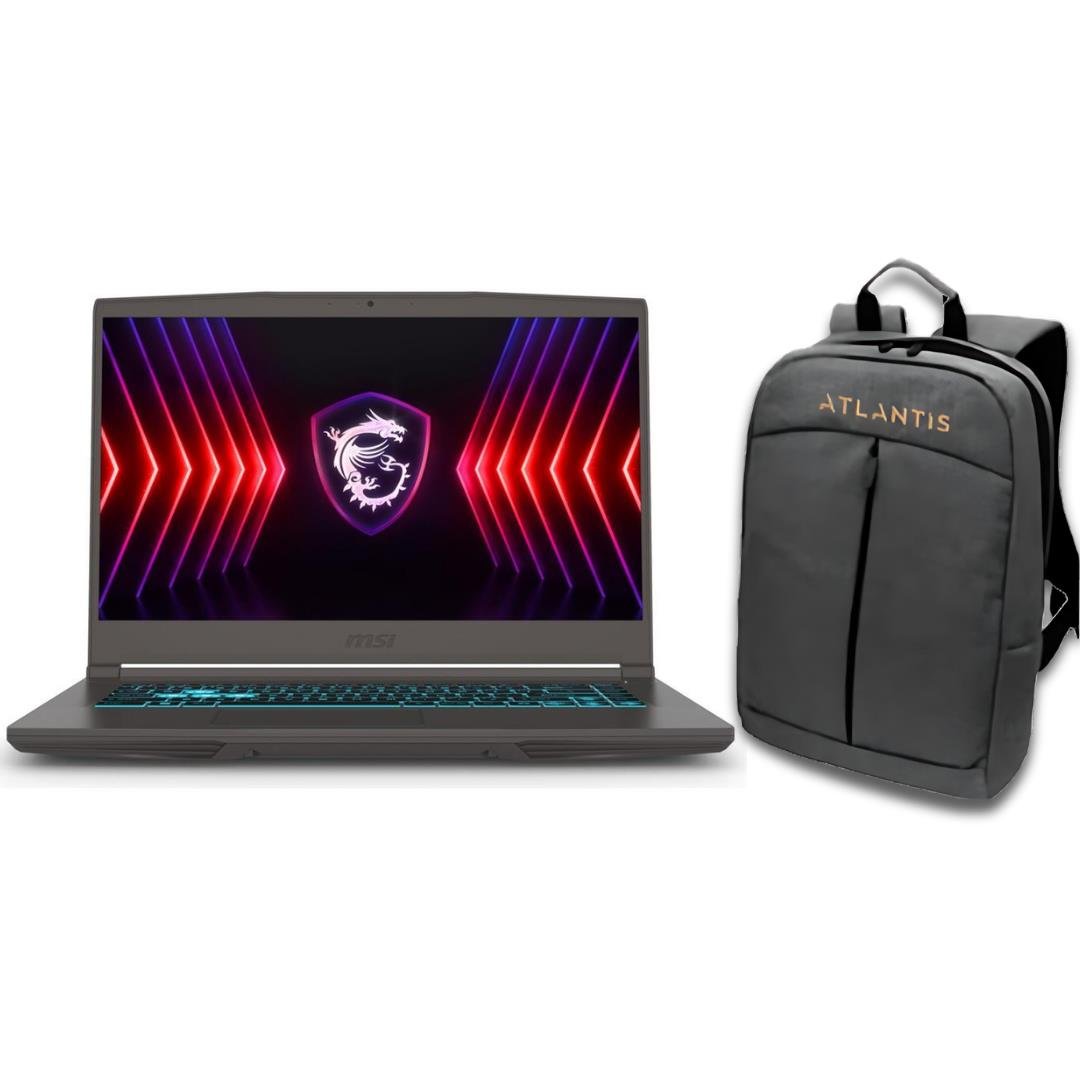 MSI THIN 15   İ7 12650H 16GB 512GB M.2 SSD B12UC-1479XTR ATL3 15.6'' Fdos Oyuncu  Bilgisayar+ Çanta