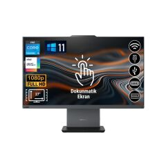 Lenovo Thinkcentre Neo 50A i5-13420H 32GB 512GB M.2 SSD 12SA0014TR ATL25 27'' Dokunmatik Ekran W11Pro All In One Bilgisayar
