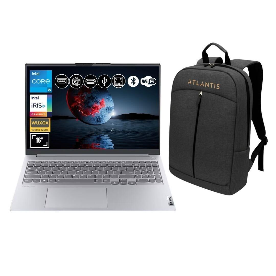 Lenovo Thinkbook G4+IAP | i5-1235U 8GB Ram 2TB SSD | FDos 16'' WUXGA| 21CY006FTR ATL11 Notebook+Çanta