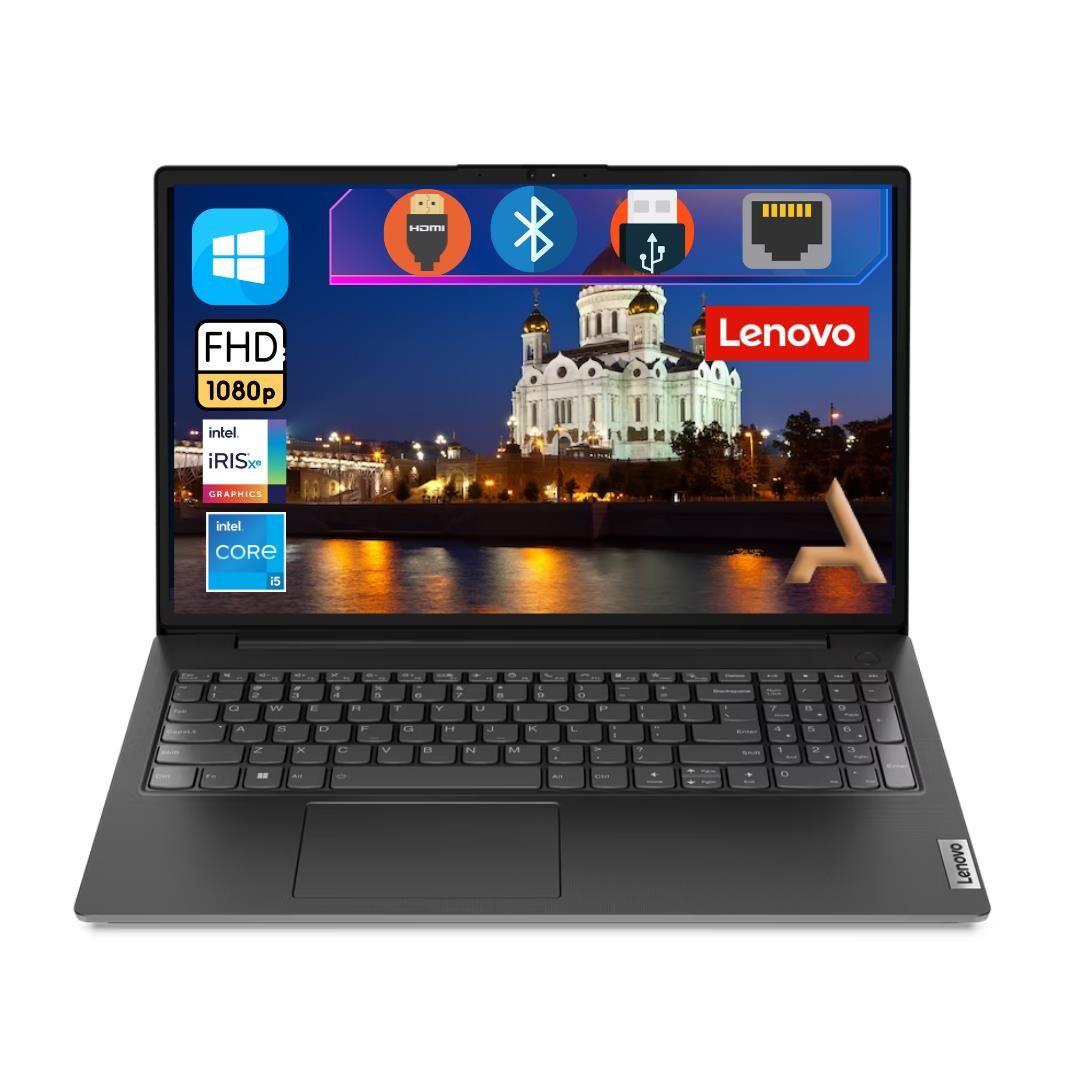Lenovo V15 G3 I5-1235U 16GB 512GB SSD+500GB HDD W11Pro 15.6'' FHD Notebook 82TT00A5TX0113